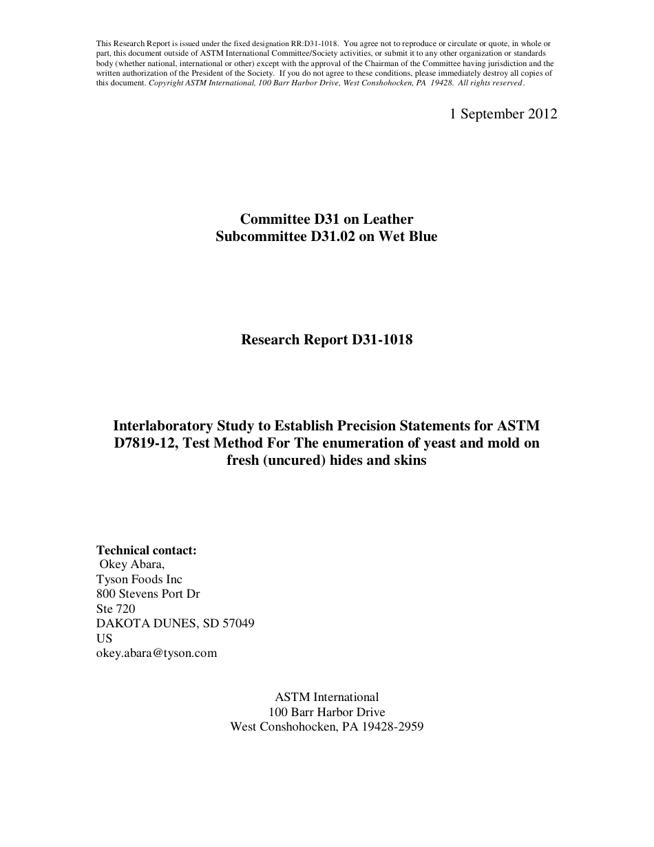 ASTM RR-D31-1018 2012.pdf_第1页