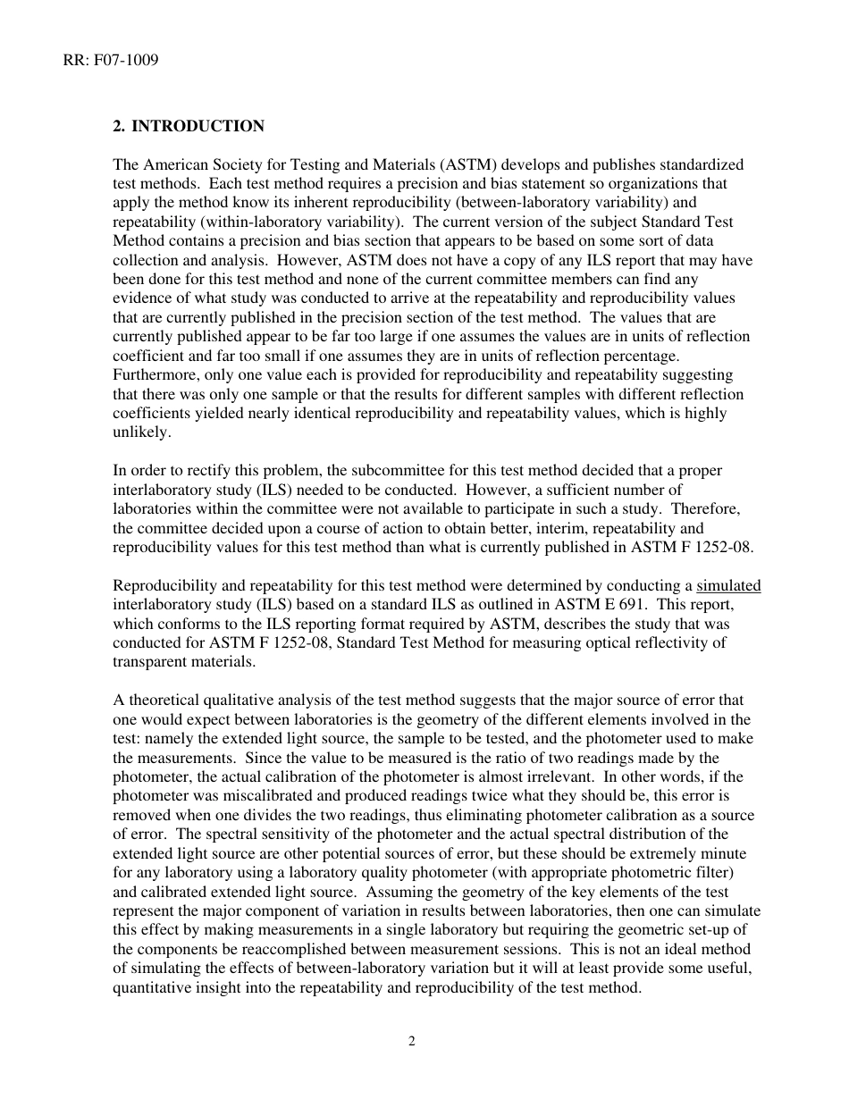 ASTM RR-F07-1009 2010.pdf_第2页