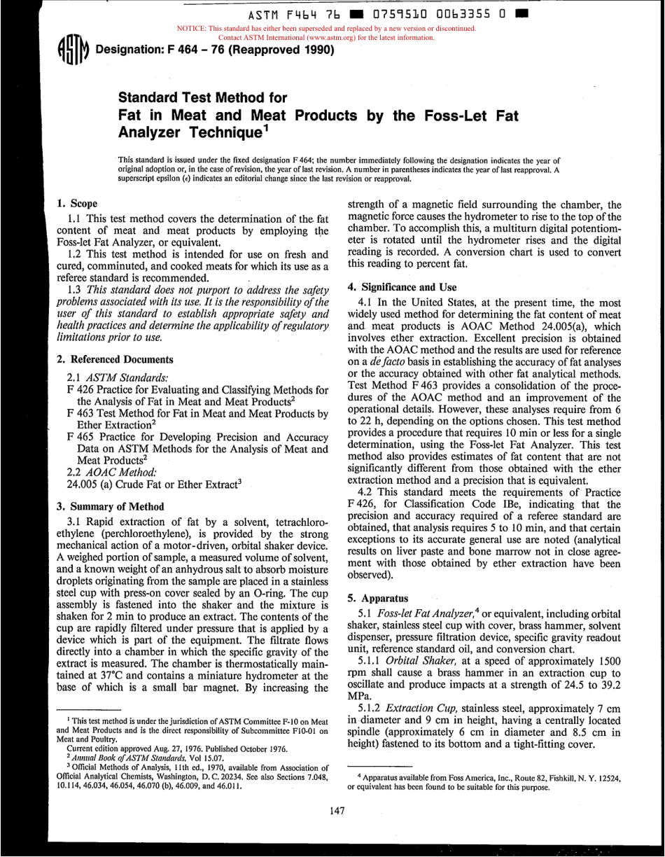 ASTM F464 - 76 (1990) scan.pdf_第1页