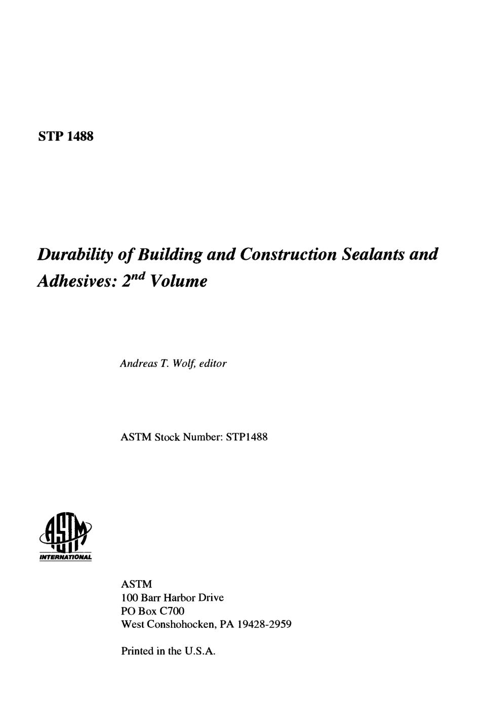 ASTM STP 1488-2006.pdf_第2页