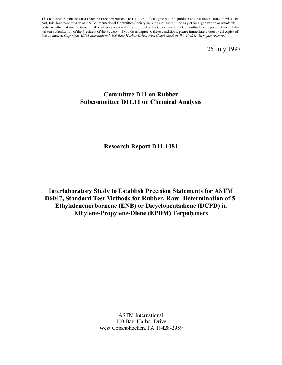 ASTM RR-D11-1081 1997.pdf_第1页