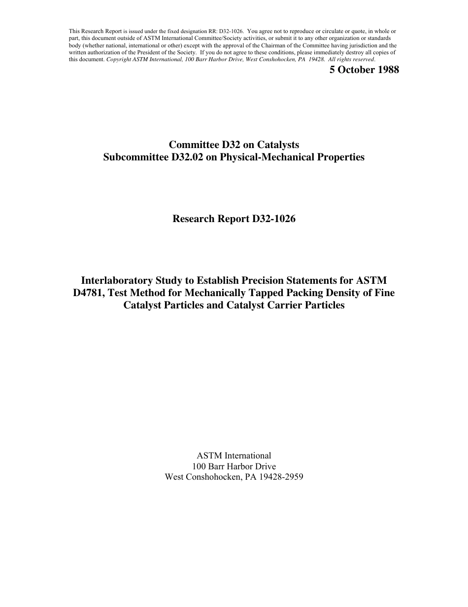 ASTM RR-D32-1026 1988.pdf_第1页