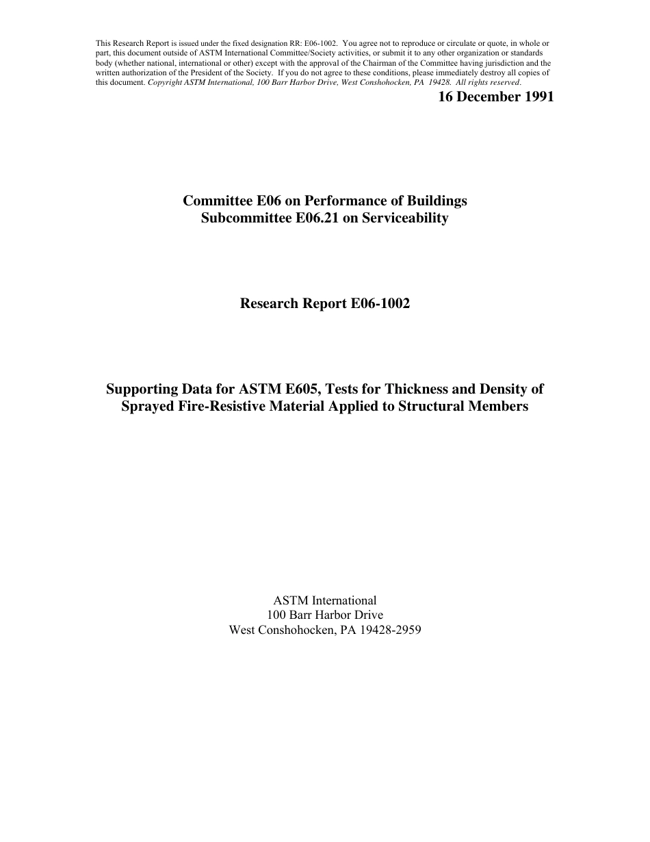 ASTM RR-E06-1002 1991.pdf_第1页