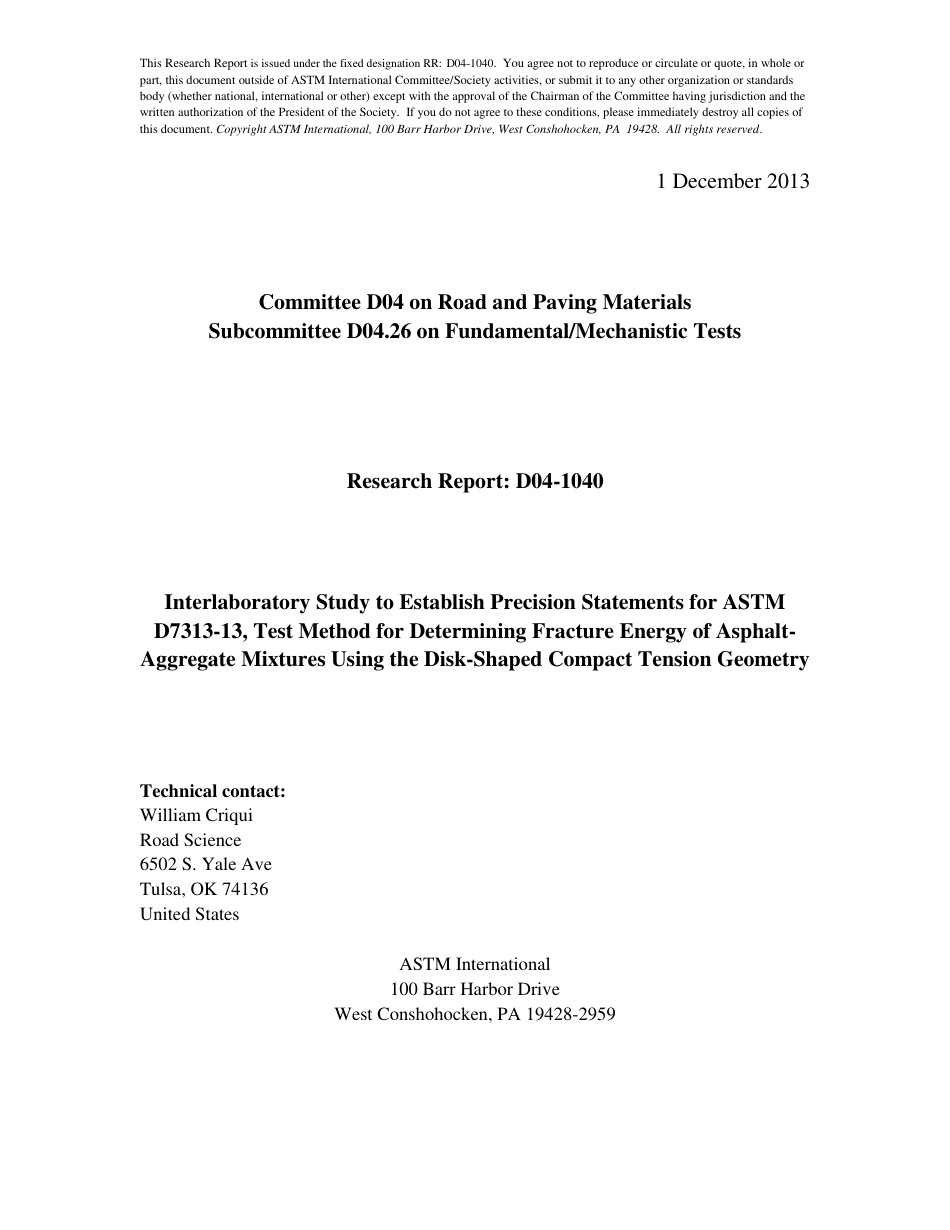 ASTM RR-D04-1040 2013.pdf_第1页