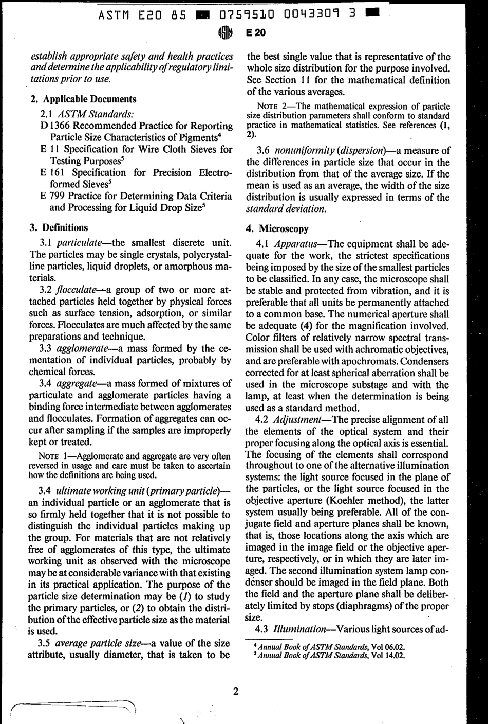 ASTM E20 - 85 scan.pdf_第2页