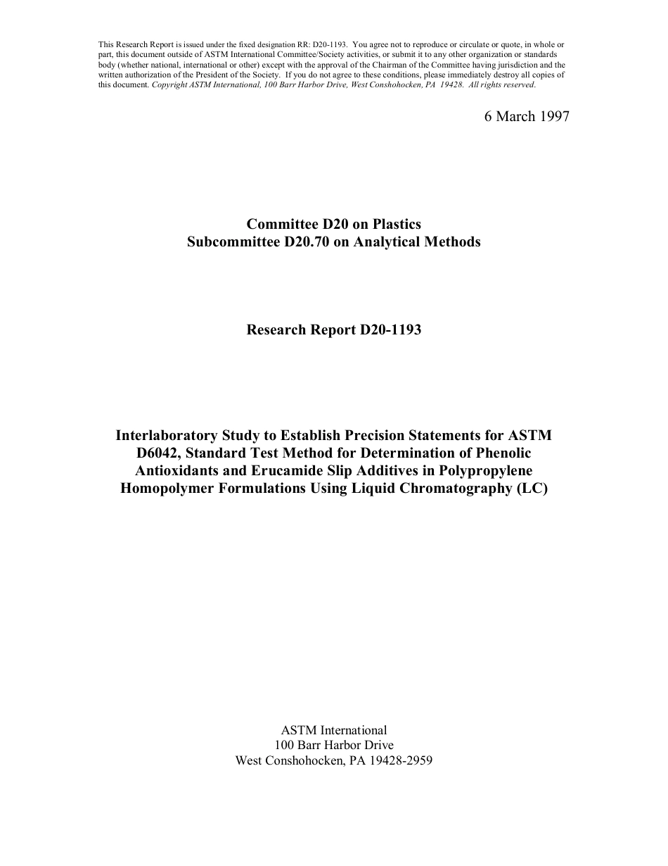 ASTM RR-D20-1193 1997.pdf_第1页