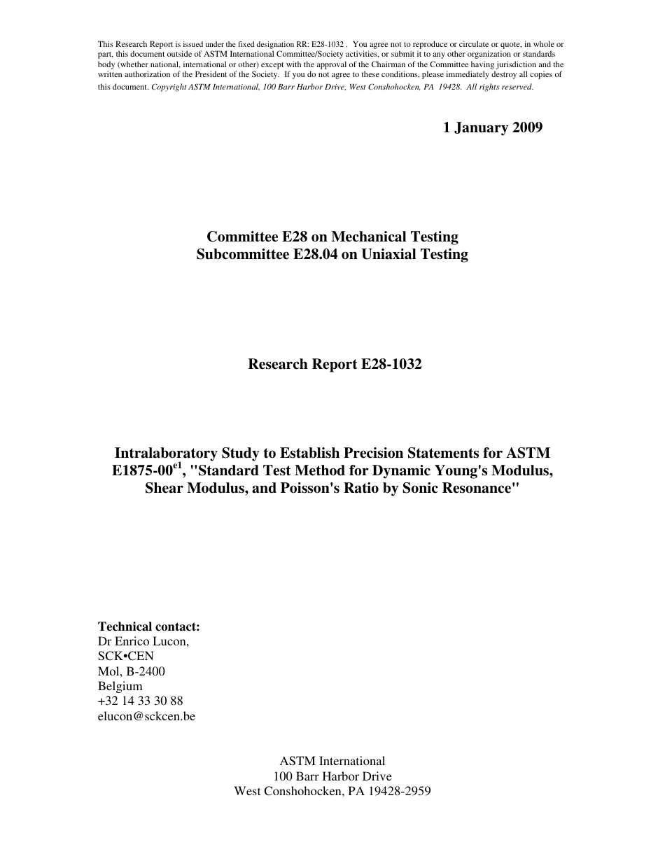 ASTM RR-E28-1032 2009.pdf_第1页