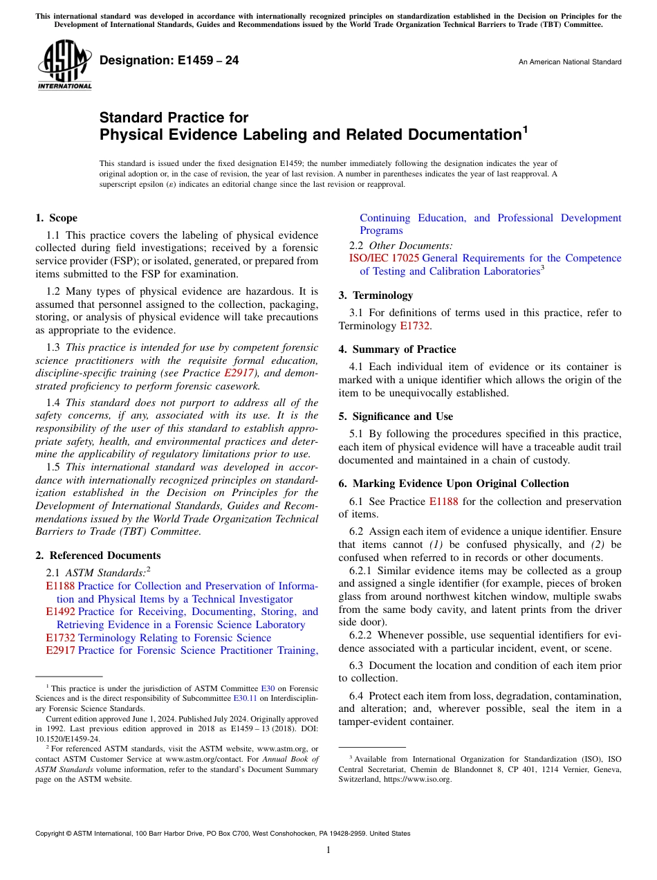 ASTM E1459 - 24.pdf_第1页