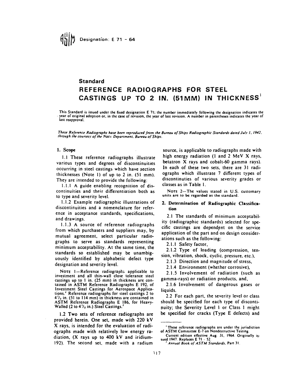 ASTM E71 - 64 scan(1).pdf_第1页