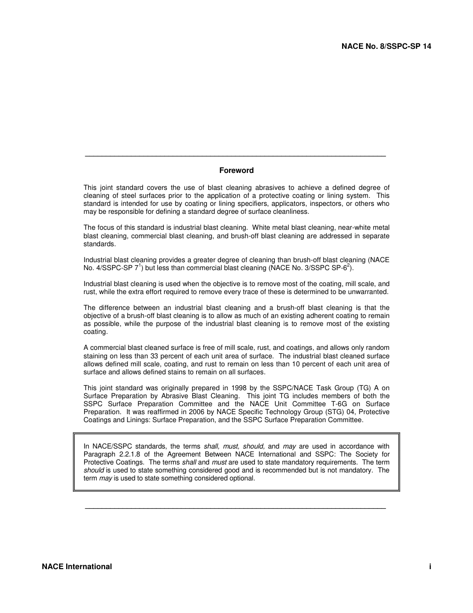 SSPC-SP 14 2006 (NACE No. 8).pdf_第2页
