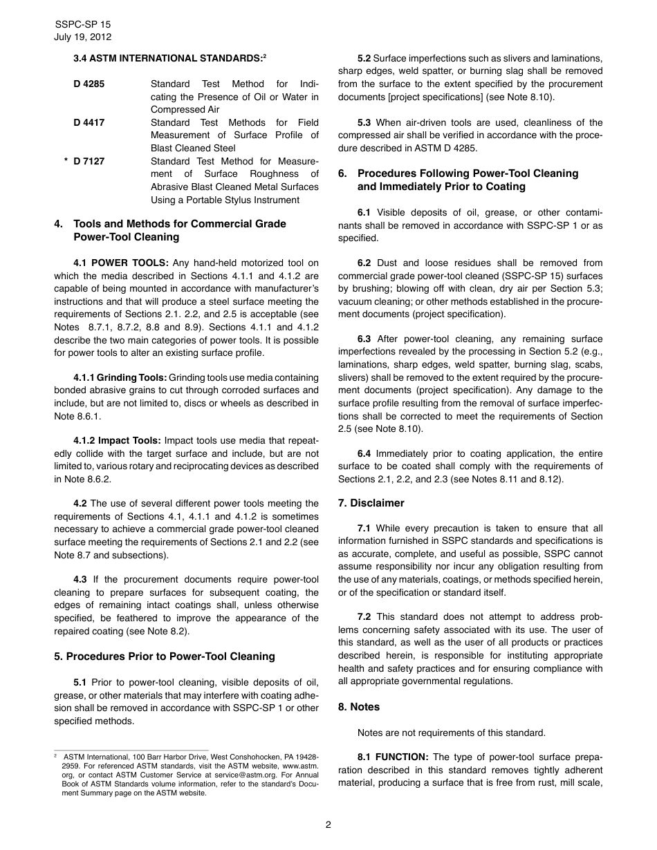 SSPC-SP 15 2012.pdf_第2页