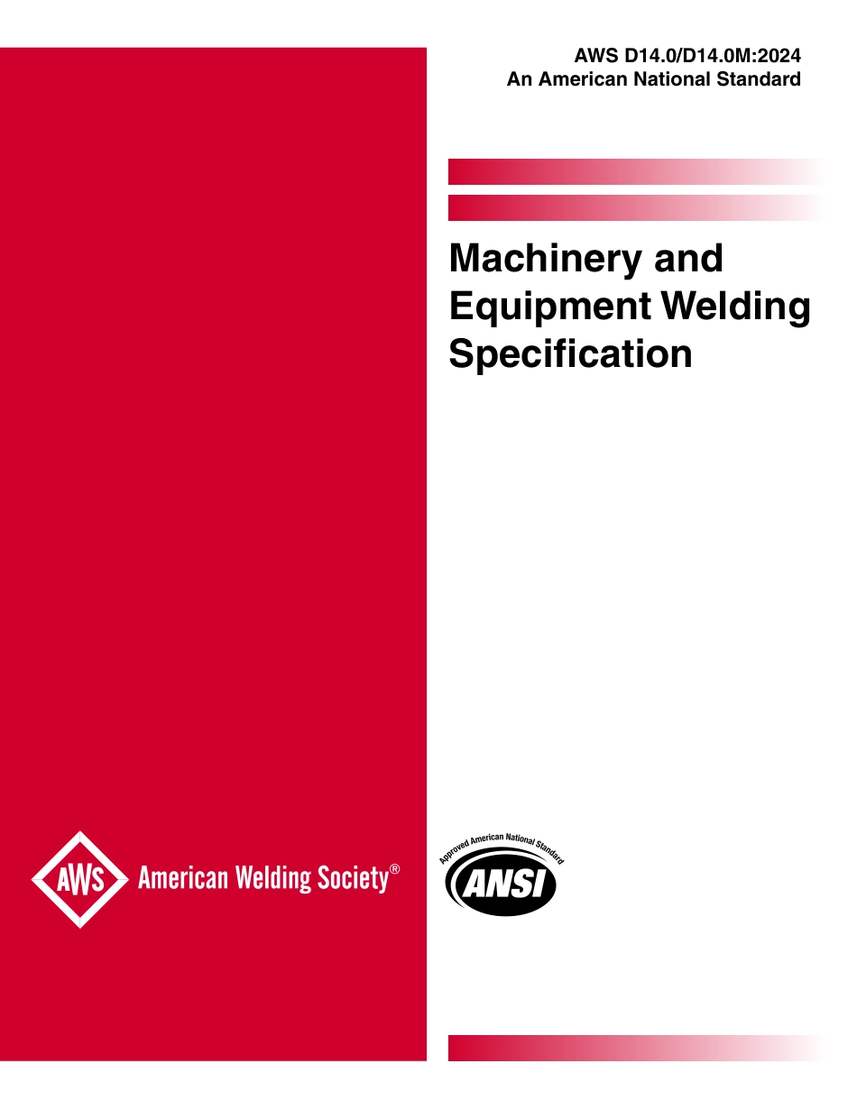 AWS D14.0 - D14.0M-2024.pdf_第1页