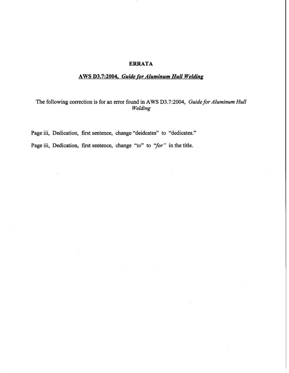 AWS D3.7-2004 errata.pdf_第1页