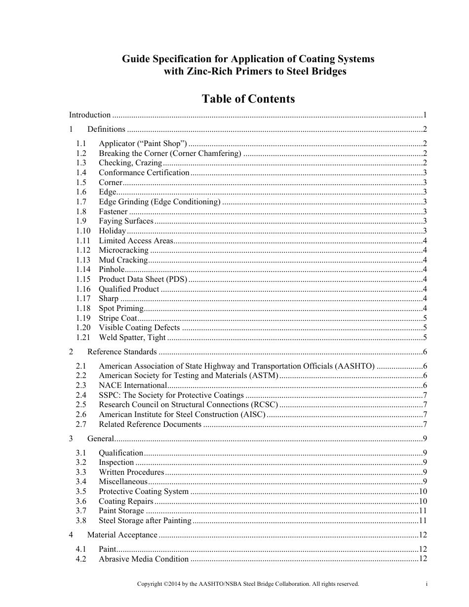 AASHTO-NSBA S8.1-2014 Guide Specification for Application of Coating Systems wit.pdf_第2页