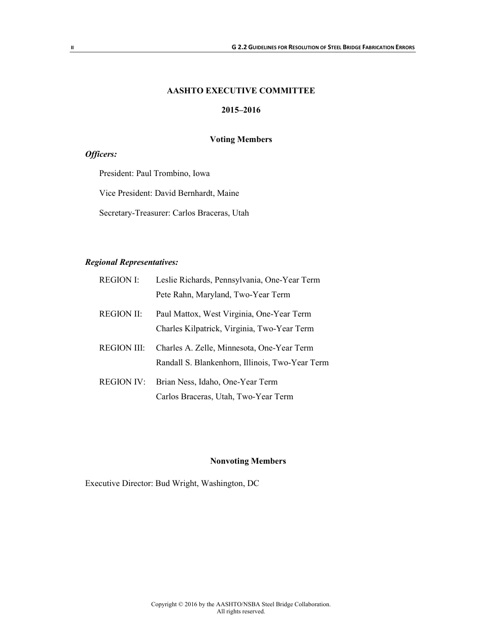 AASHTO-NSBA G2.2-2016 Guidelines for Resolution of Steel Bridge Fabrication Errors.pdf_第3页