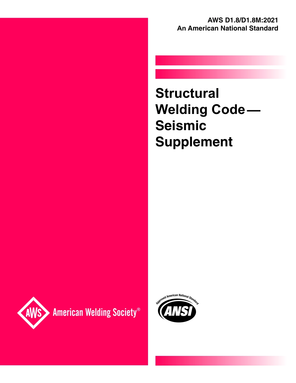 AWS D1.8 - D1.8M-2021.pdf_第1页