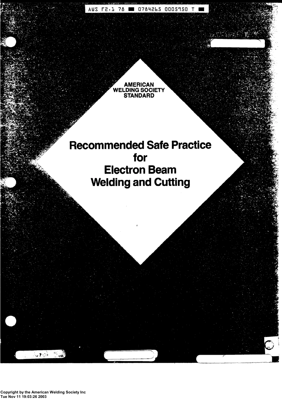 AWS F2.1-1978 scan.pdf_第1页