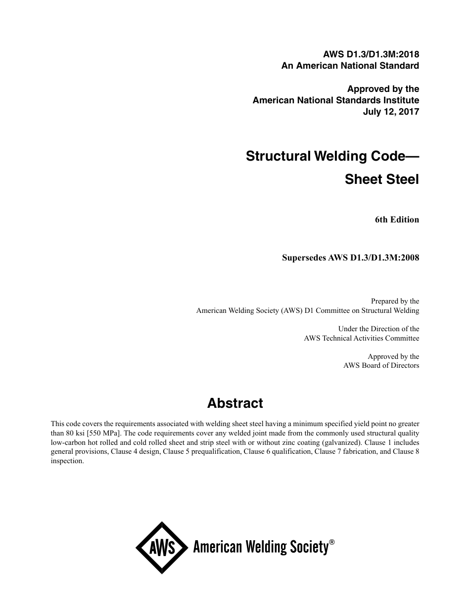 AWS D1.3 - D1.3M-2018.pdf_第2页