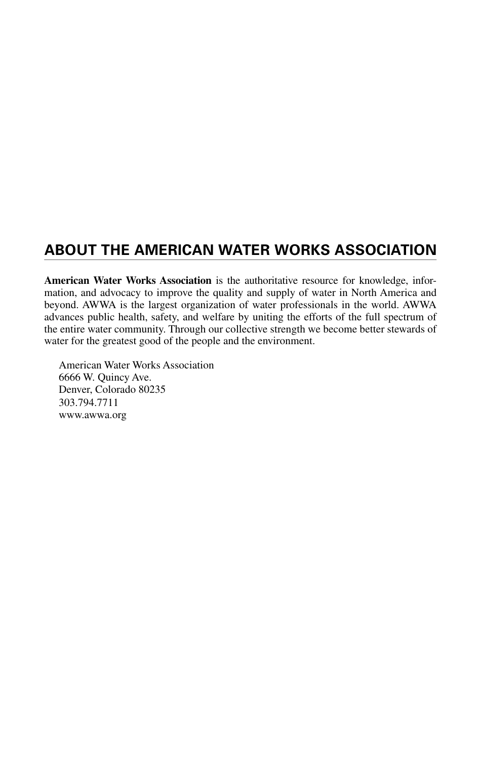 AWWA Water quality and treatment (A Handbook on drinking water) 2011.pdf_第3页
