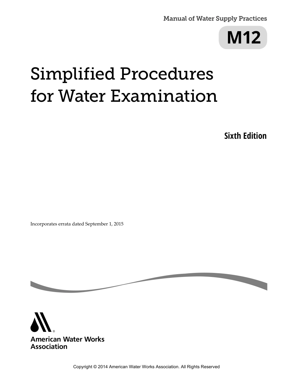 AWWA Manual M12 2014 (2015).pdf_第3页