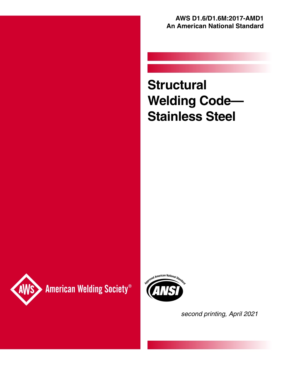 AWS D1.6 - D1.6M-2017-AMD1 (2021).pdf_第1页