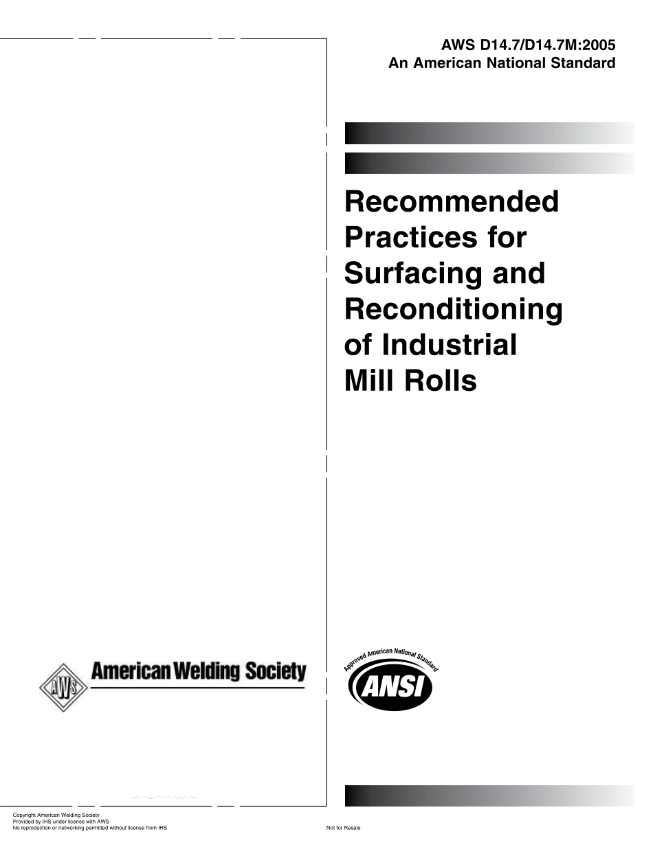 AWS D14.7 - D14.7M-2005.pdf_第1页