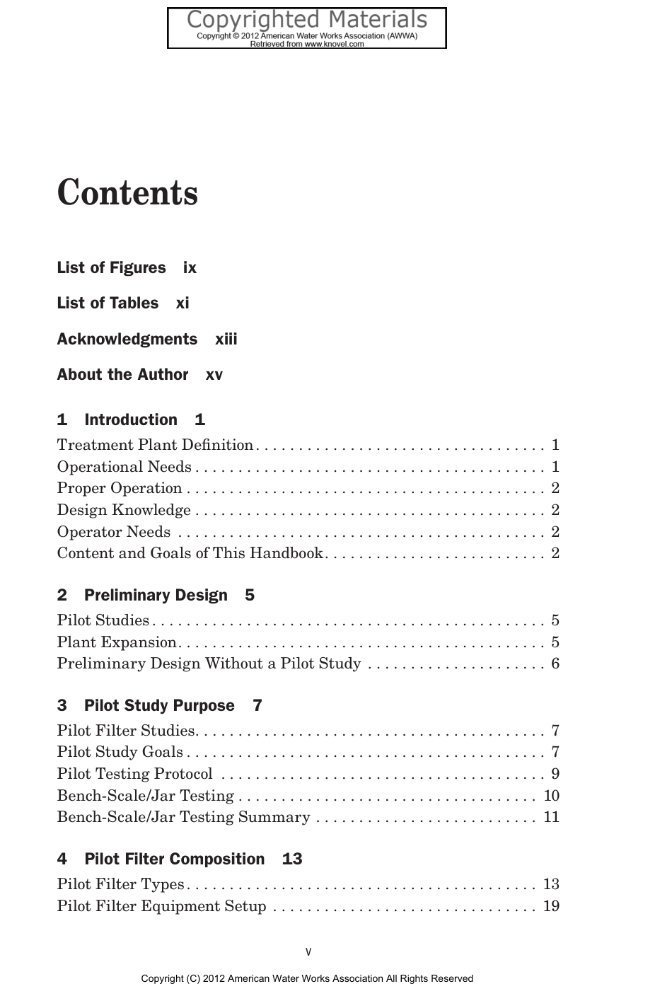 AWWA Water Treatment Process Monitoring and Evaluation. 2012.pdf_第3页