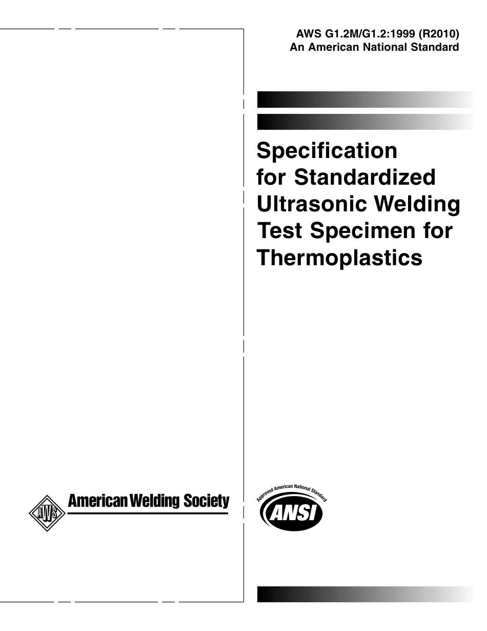 AWS G1.2M - G1.2-1999 (2010).pdf_第1页