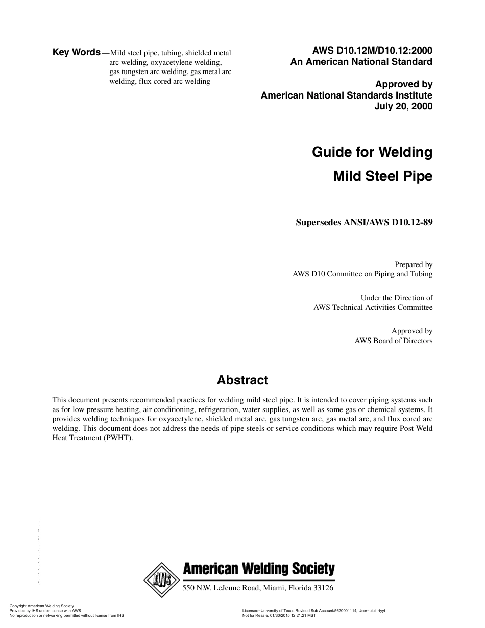 AWS D10.12 - D10.12M-2000.pdf_第2页