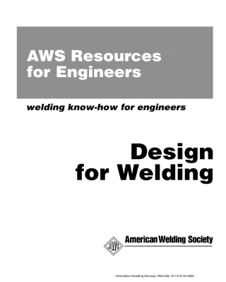 AWS Design for Welding 2001.pdf