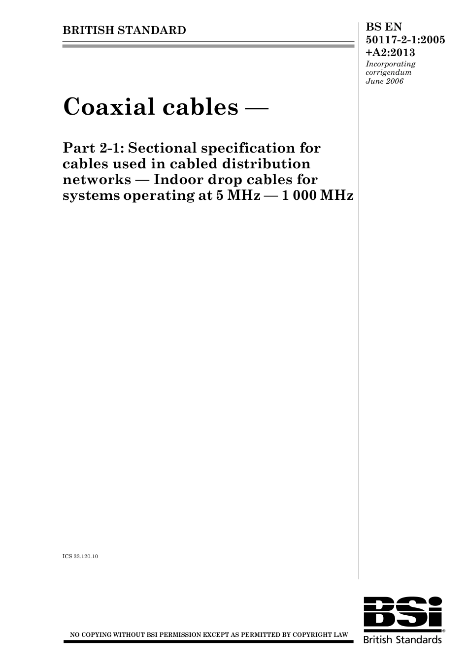 BS EN 50117-2-1-2005 + A2-2013.pdf_第1页