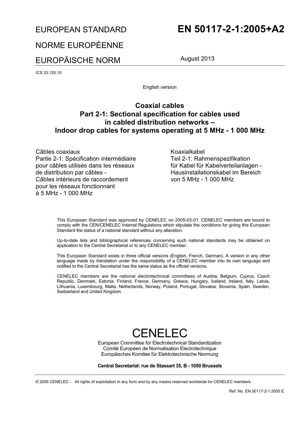 BS EN 50117-2-1-2005 + A2-2013.pdf_第3页