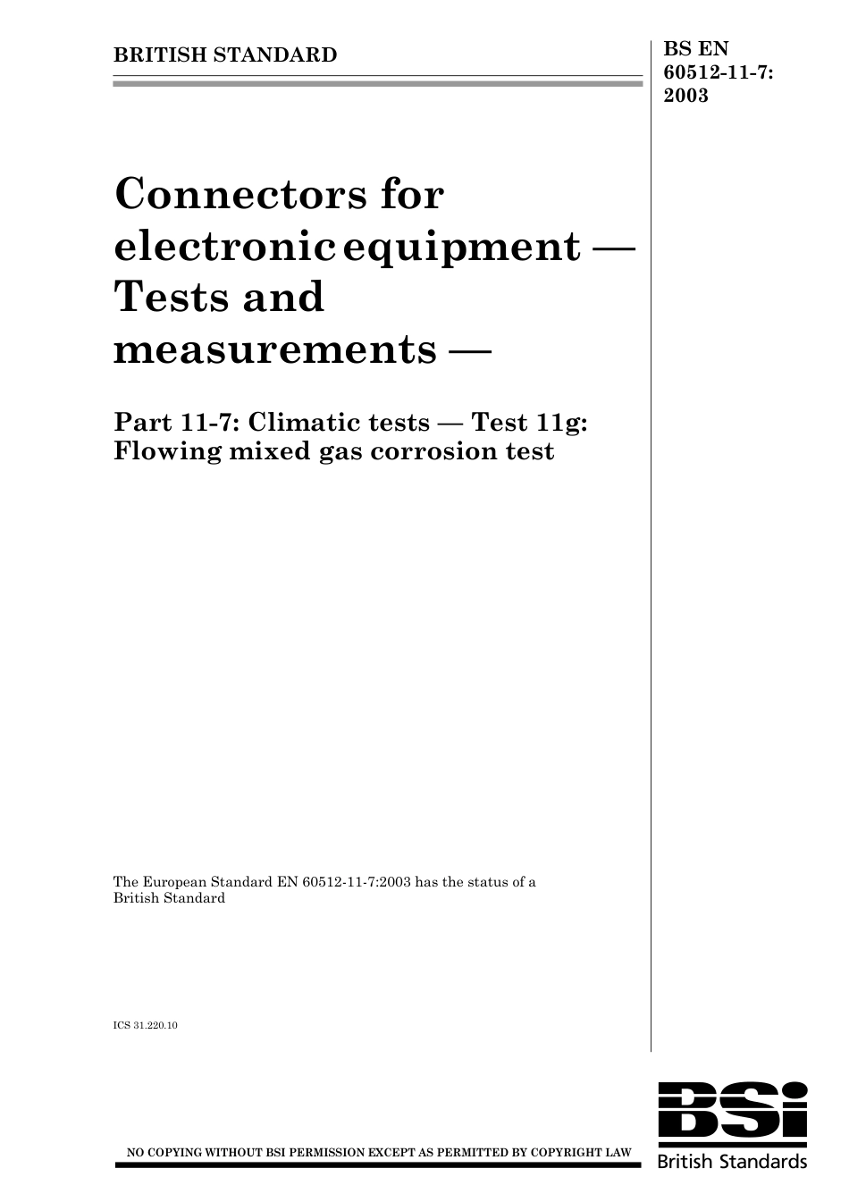 BS EN 60512-11-7-2003.pdf_第1页