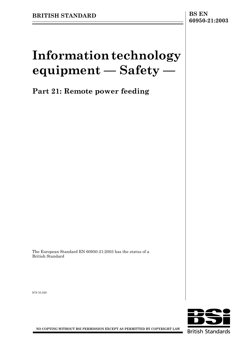 BS EN 60950-21-2003.pdf_第1页