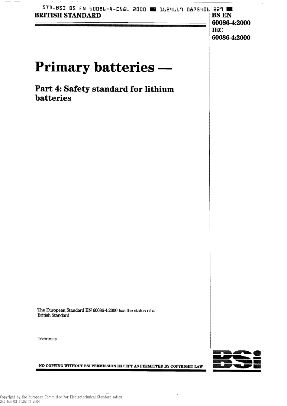 BS EN 60068-4-2000 scan.pdf_第1页