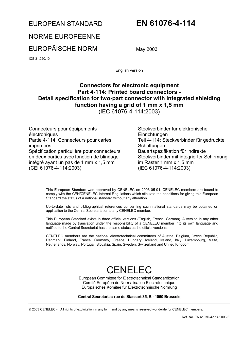 BS EN 61076-4-114-2003.pdf_第3页