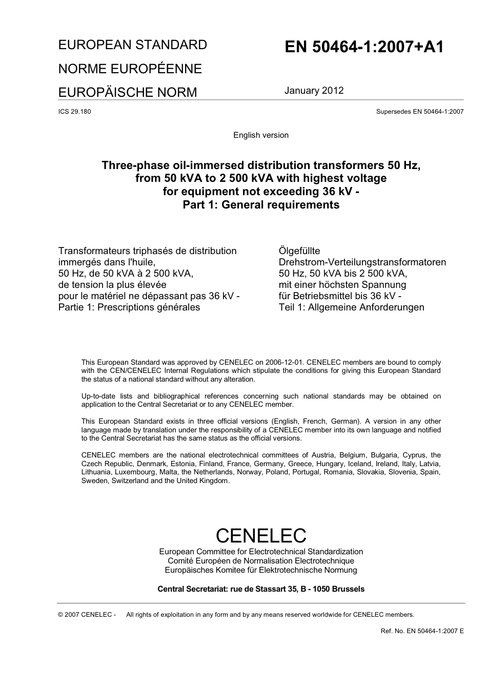 BS EN 50464-1-2007 + A1-2012.pdf_第3页