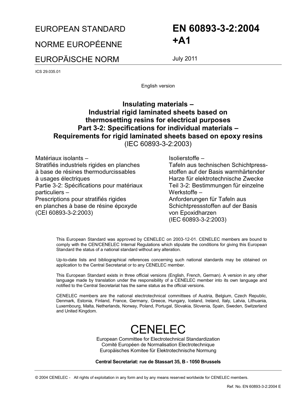 BS EN 60893-3-2-2004 + A1-2011.pdf_第3页