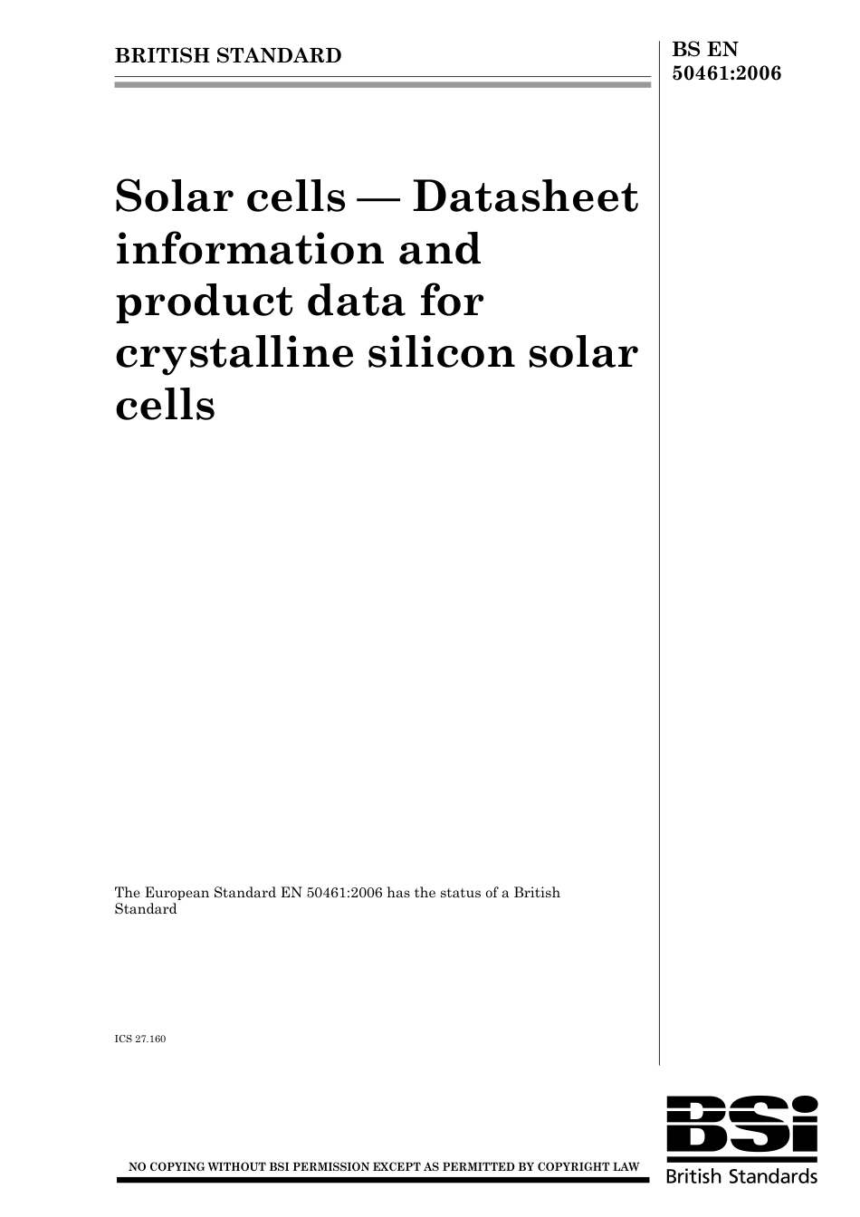 BS EN 50461-2006.pdf_第1页