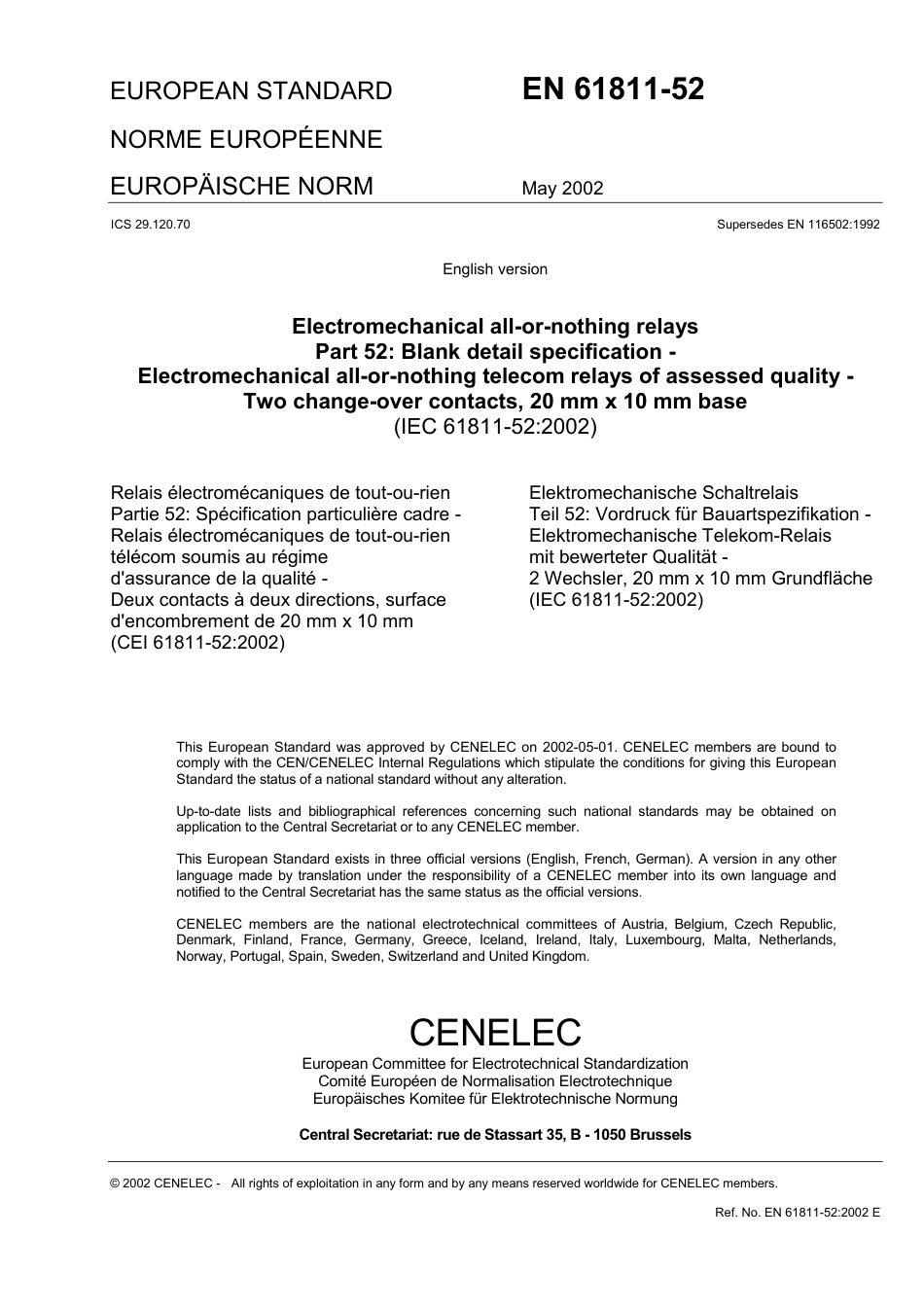 BS EN 61811-52-2002.pdf_第3页