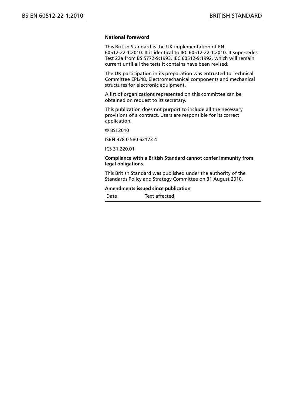 BS EN 60512-22-1-2010.pdf_第2页