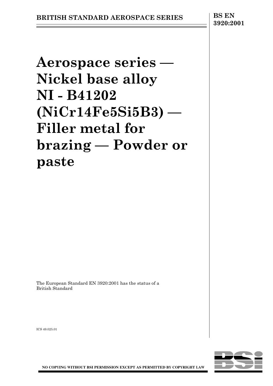 BS EN 03920-2001.pdf_第1页