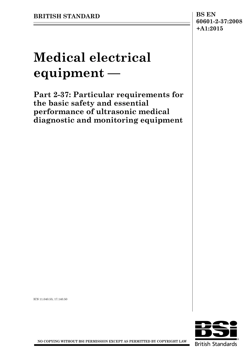 BS EN 60601-2-37-2008 + A1-2015.pdf_第1页