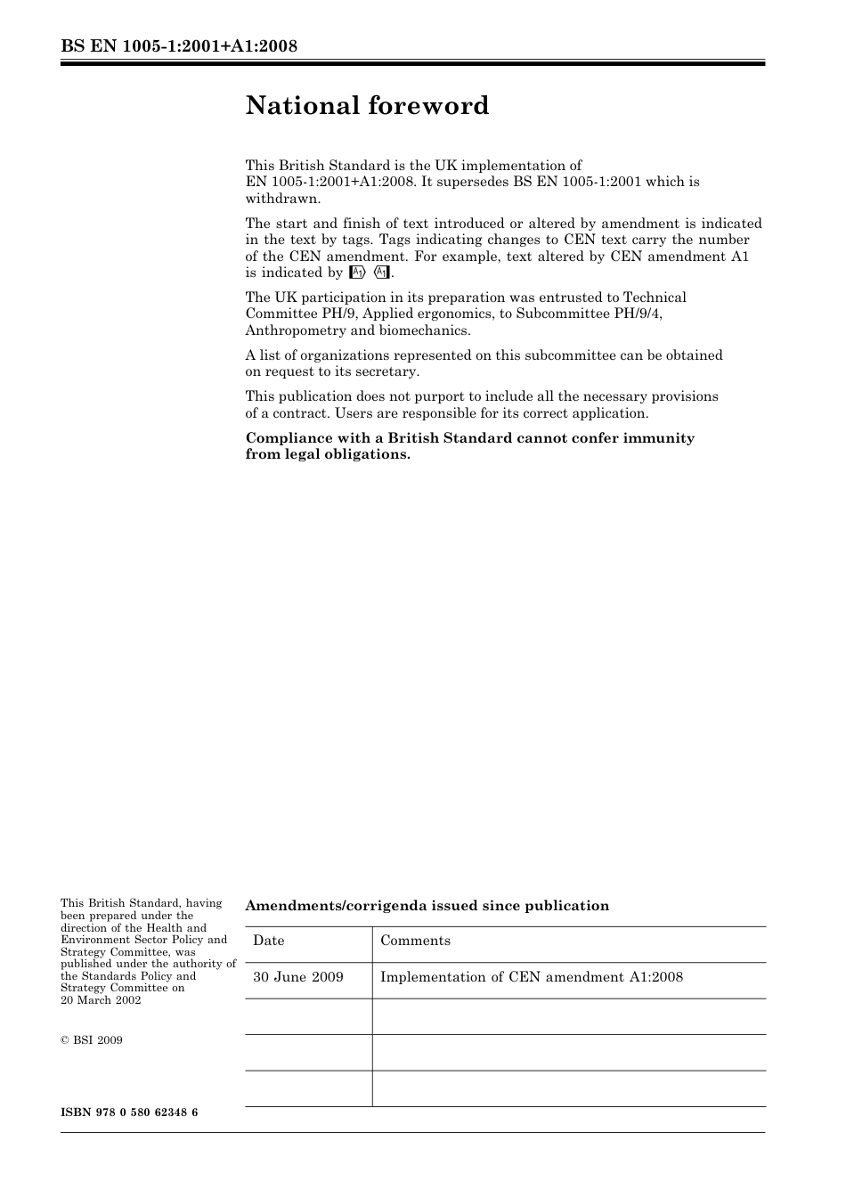 BS EN 01005-1-2001 + A1-2008.pdf_第2页
