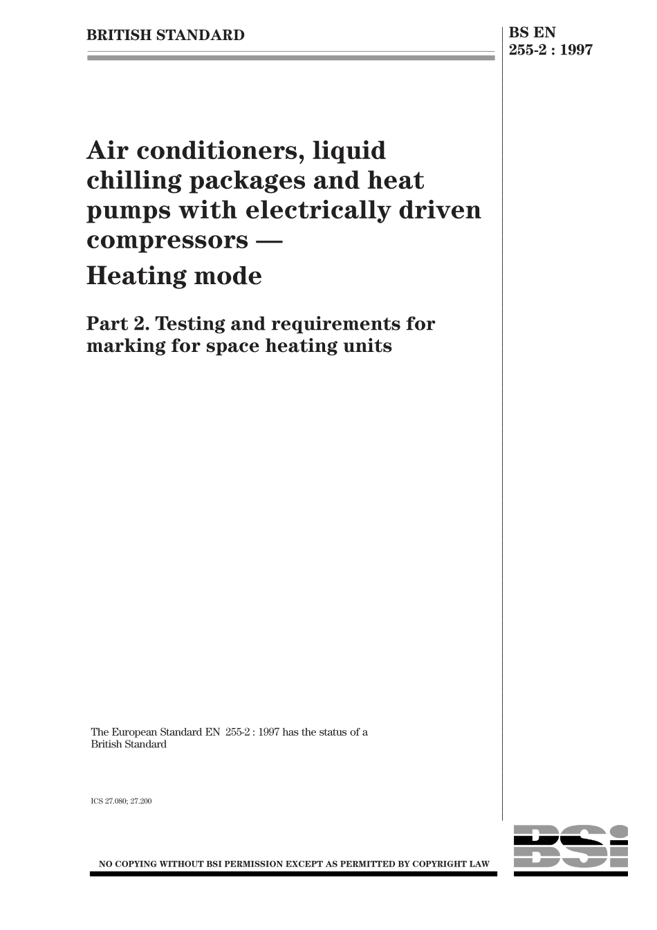 BS EN 00255-2-1997.pdf_第1页