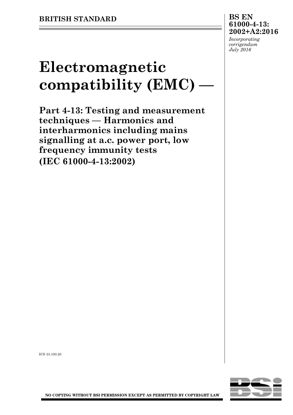 BS EN 61000-4-13-2002 + A2-2016.pdf_第1页