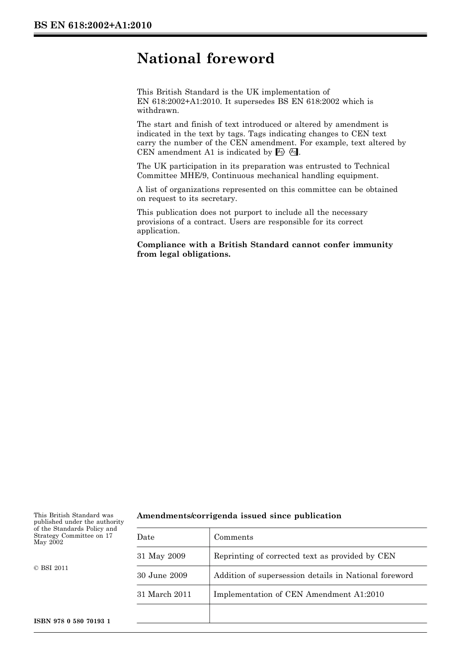 BS EN 00618-2002 + A1-2010 (2011).pdf_第2页