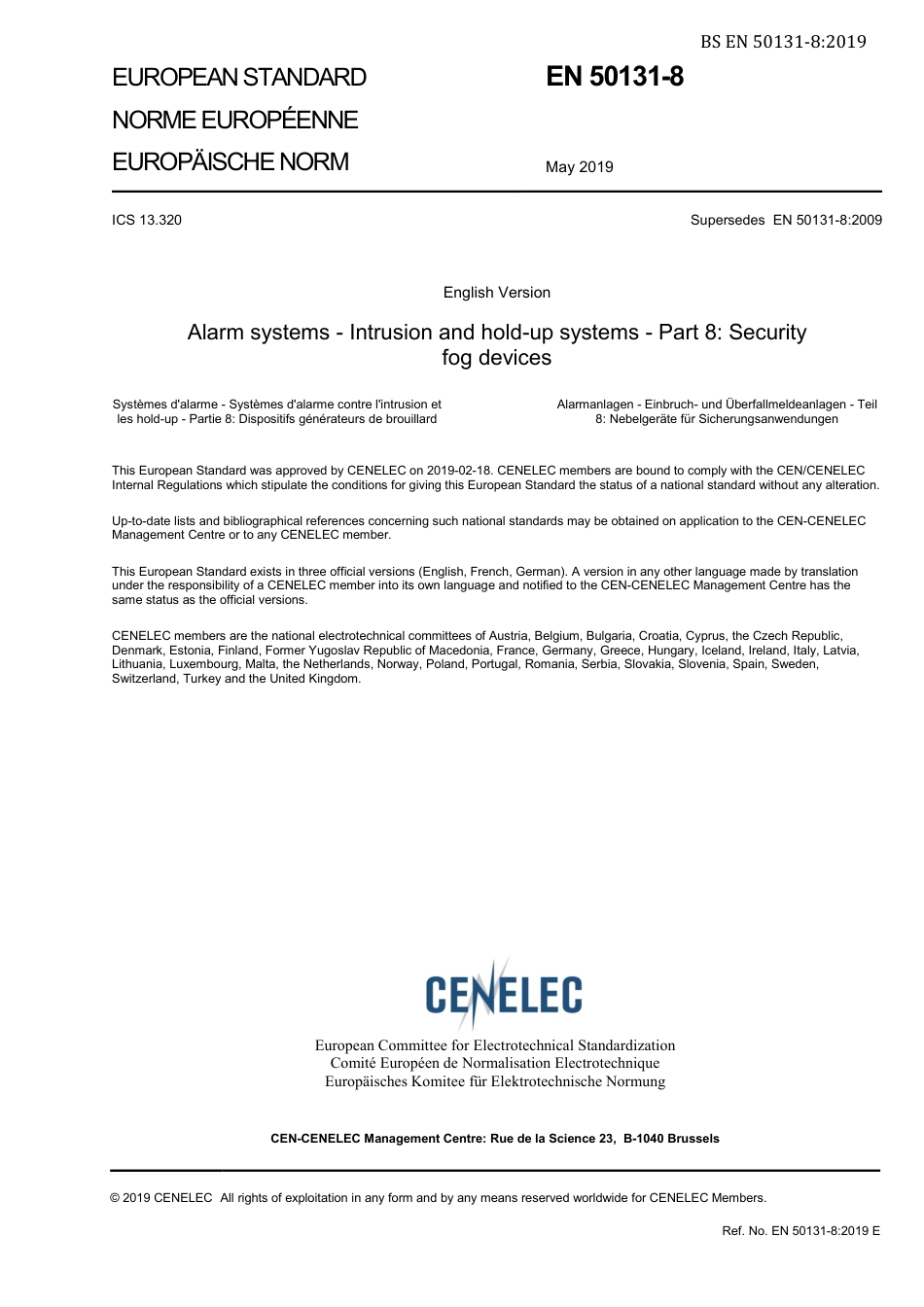 BS EN 50131-8-2019.pdf_第3页