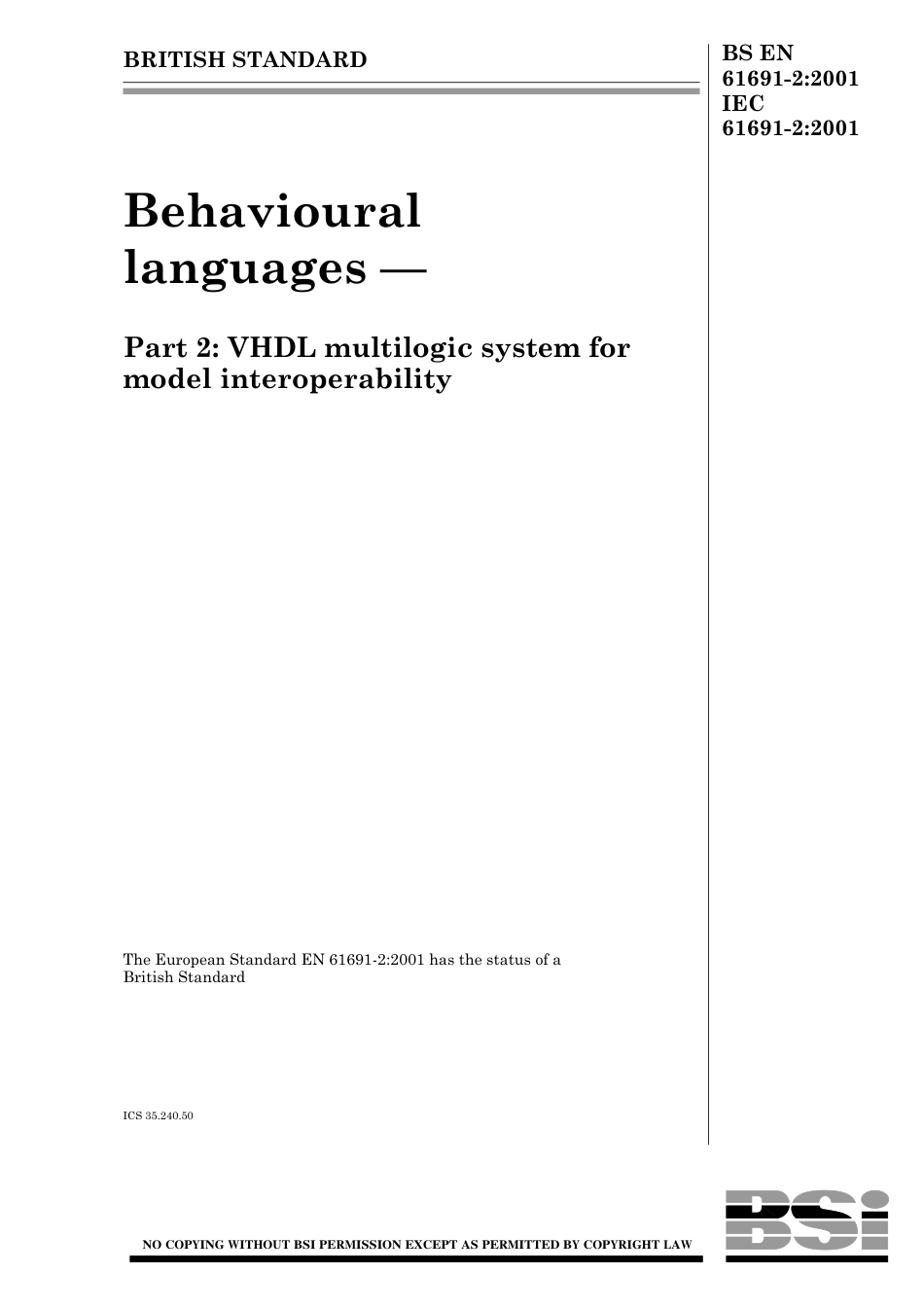 BS EN 61691-2-2001.pdf_第1页