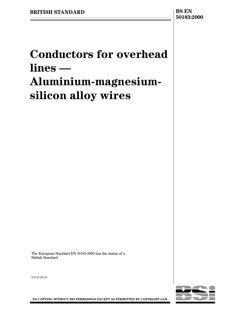 BS EN 50183-2000.pdf_第1页